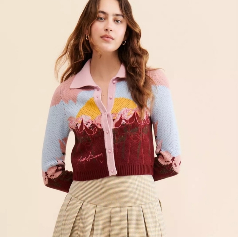 House of Sunny Garden of Eden Tripper Cardigan ■ Size 6
